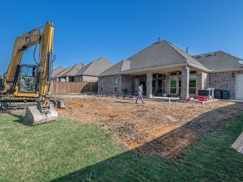 Pool excavation project in Columbus